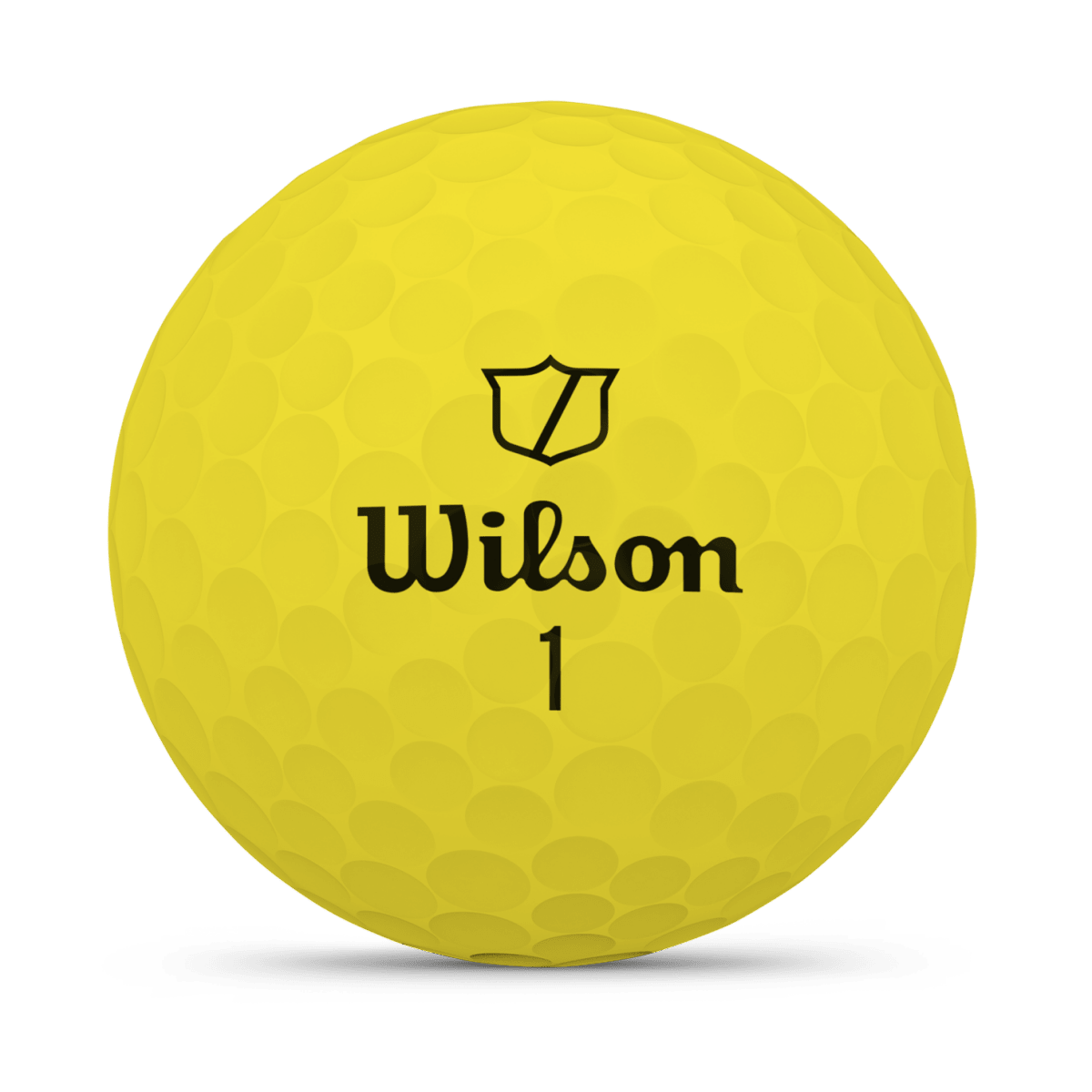 Wilson Duo Soft Yellow Golf Balls (3 Ball Sleeve) - Wilson