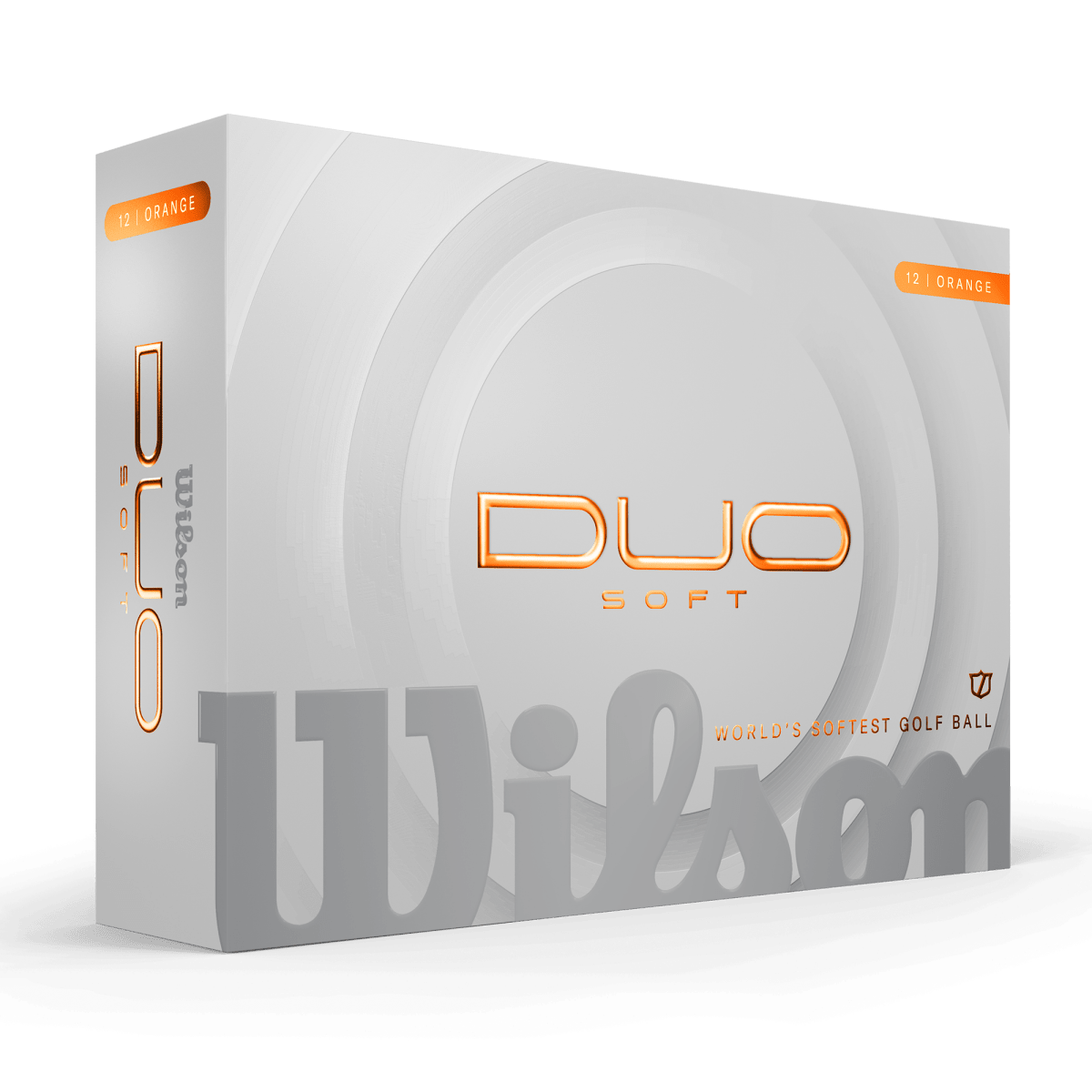 Wilson Duo Soft Orange Golf Balls - Wilson