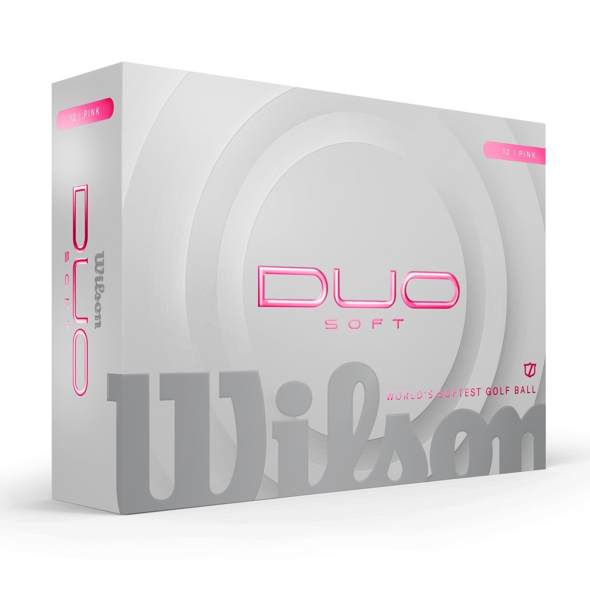 Wilson Duo Soft Pink Golf Balls - Wilson