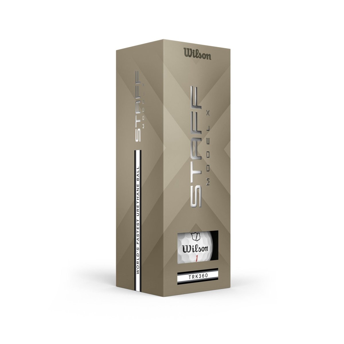 Wilson Staff Model X TRK360 White Golf Balls (3 Ball Sleeve) - Wilson