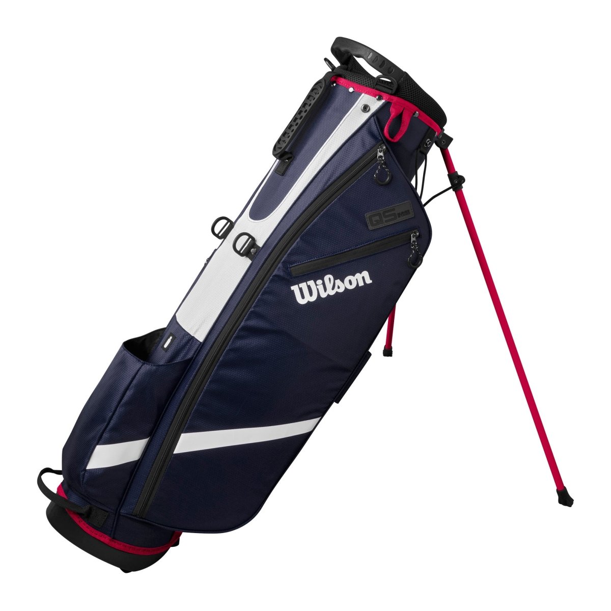 Wilson QS Stand Bag - Navy / White / Red - Wilson
