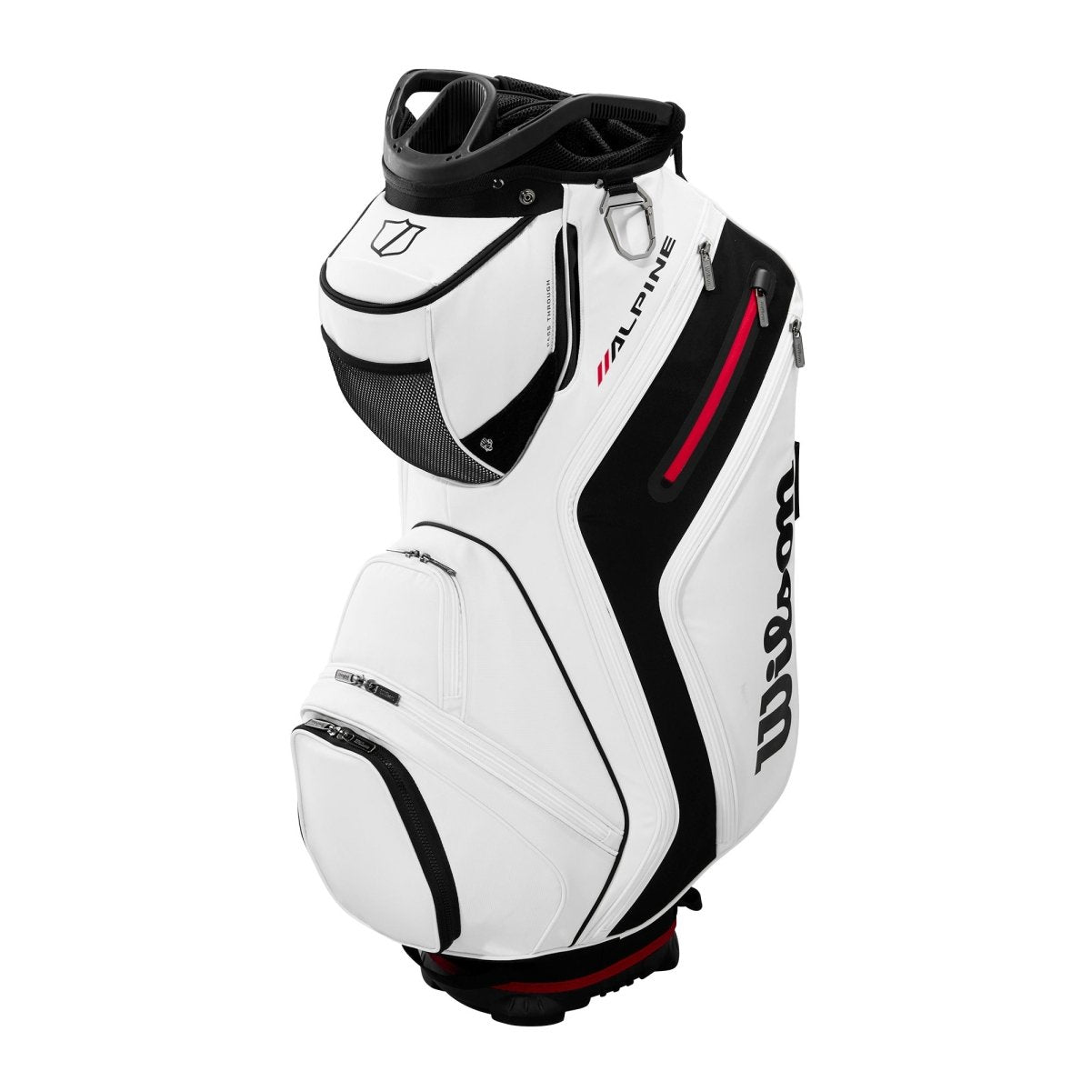 Wilson Alpine Cart Bag - White / Black - Wilson