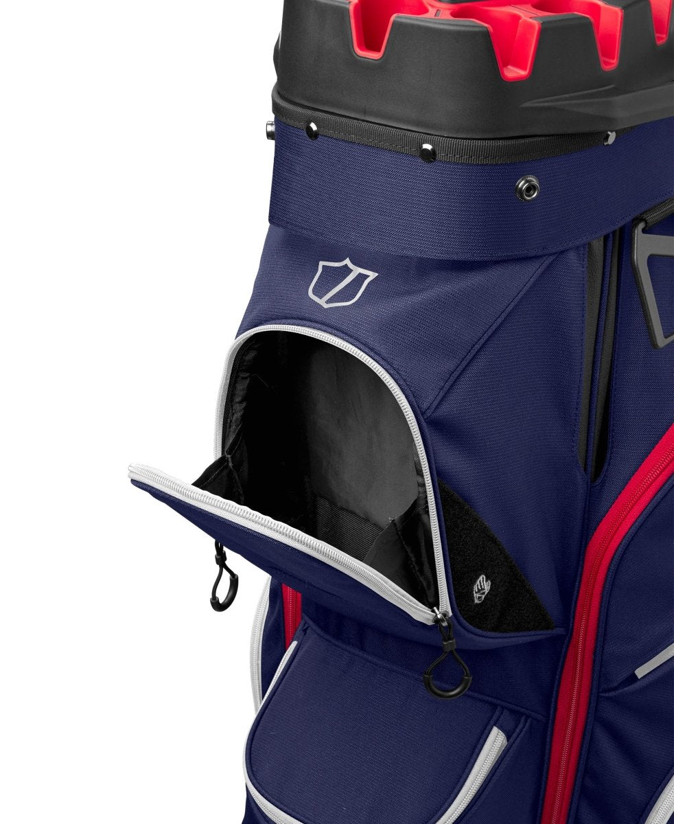Wilson iLock 4 Cart Bag - Navy / White / Red - Wilson
