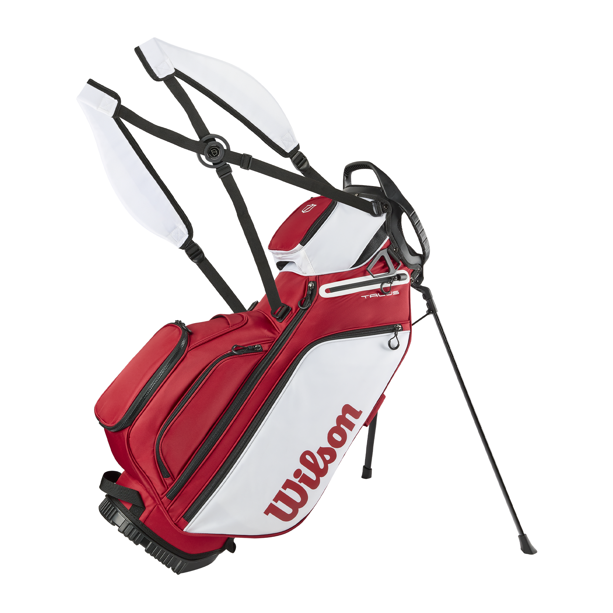 Wilson Talus 5 Golf Stand Bag - Staff Red