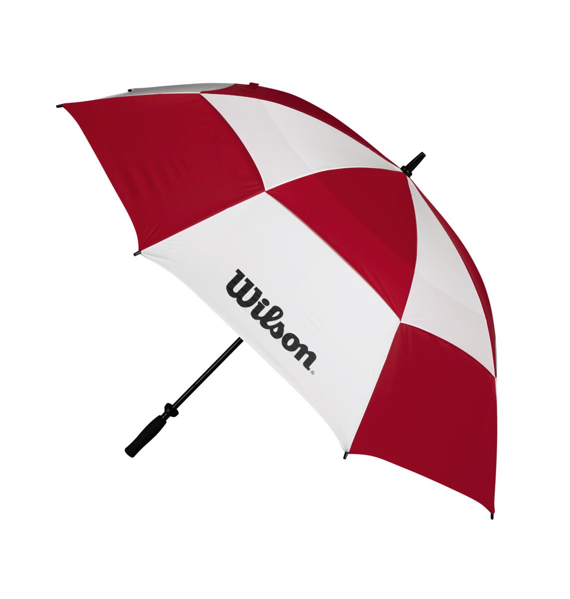 Wilson 62" Double Canopy Umbrella - Red / White