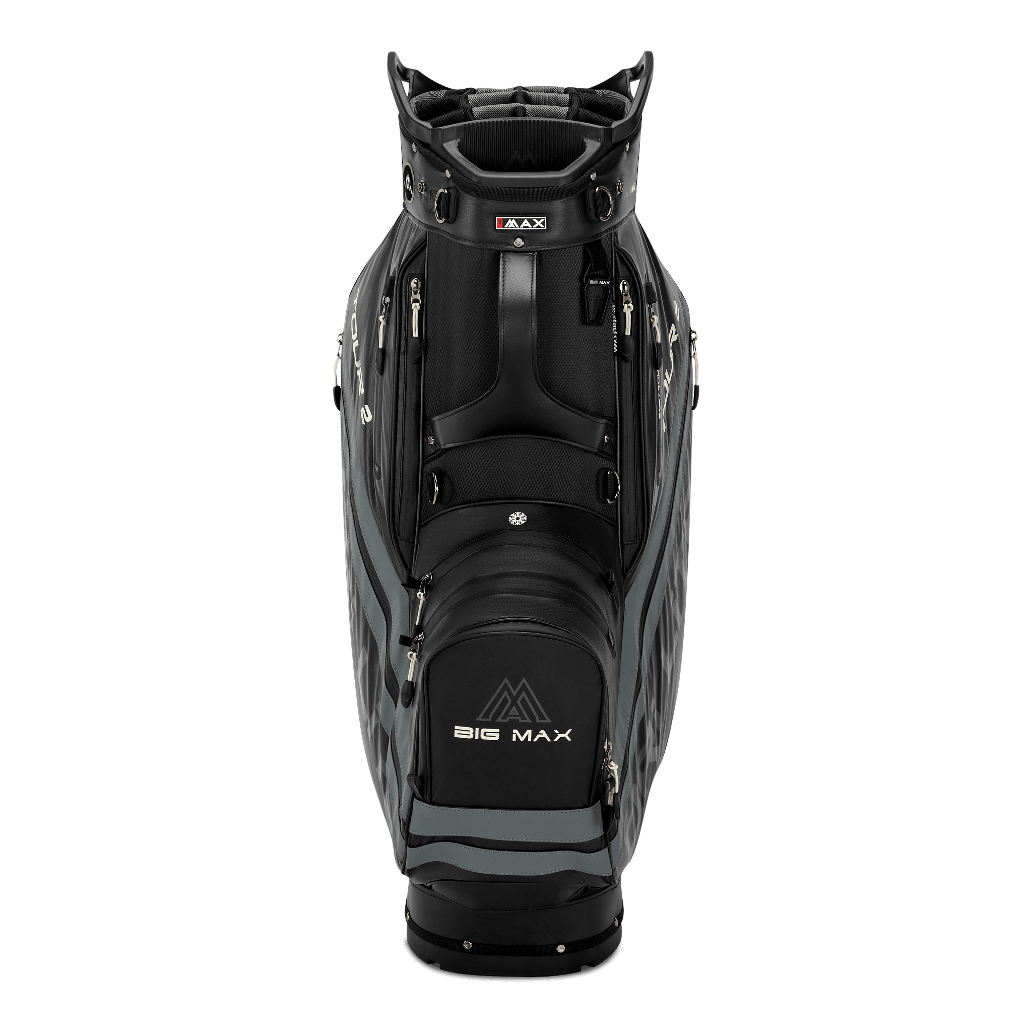 Big Max Dri Lite Tour 2 Golf Bag - Black / Charcoal
