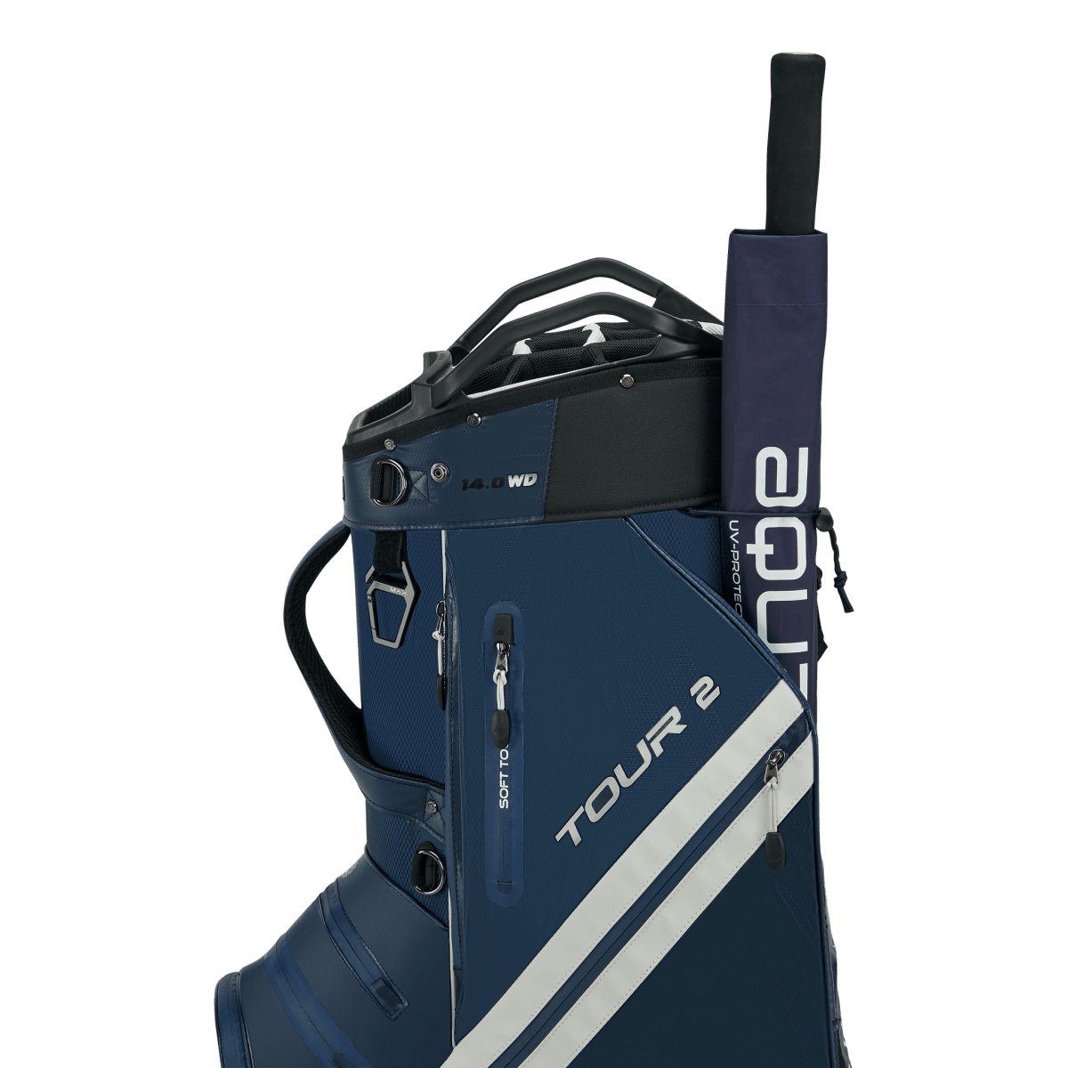 Big Max Dri Lite Tour 2 Golf Bag - Navy - Big Max