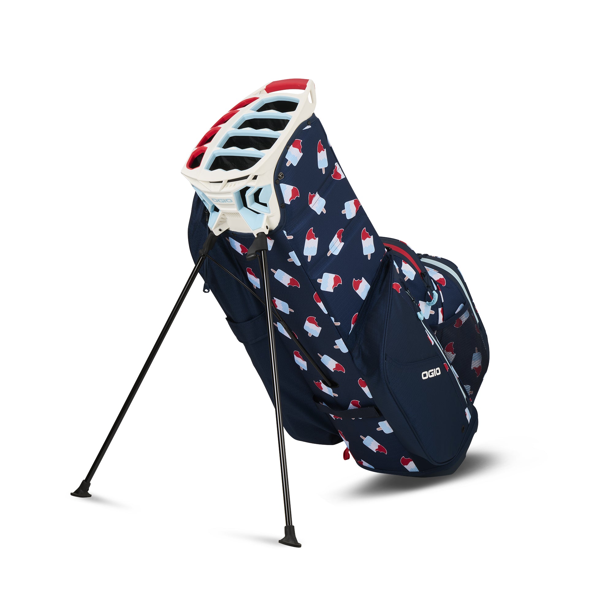 OGIO All Elements Hybrid 2025 Golf Stand Bag Rocket Pop