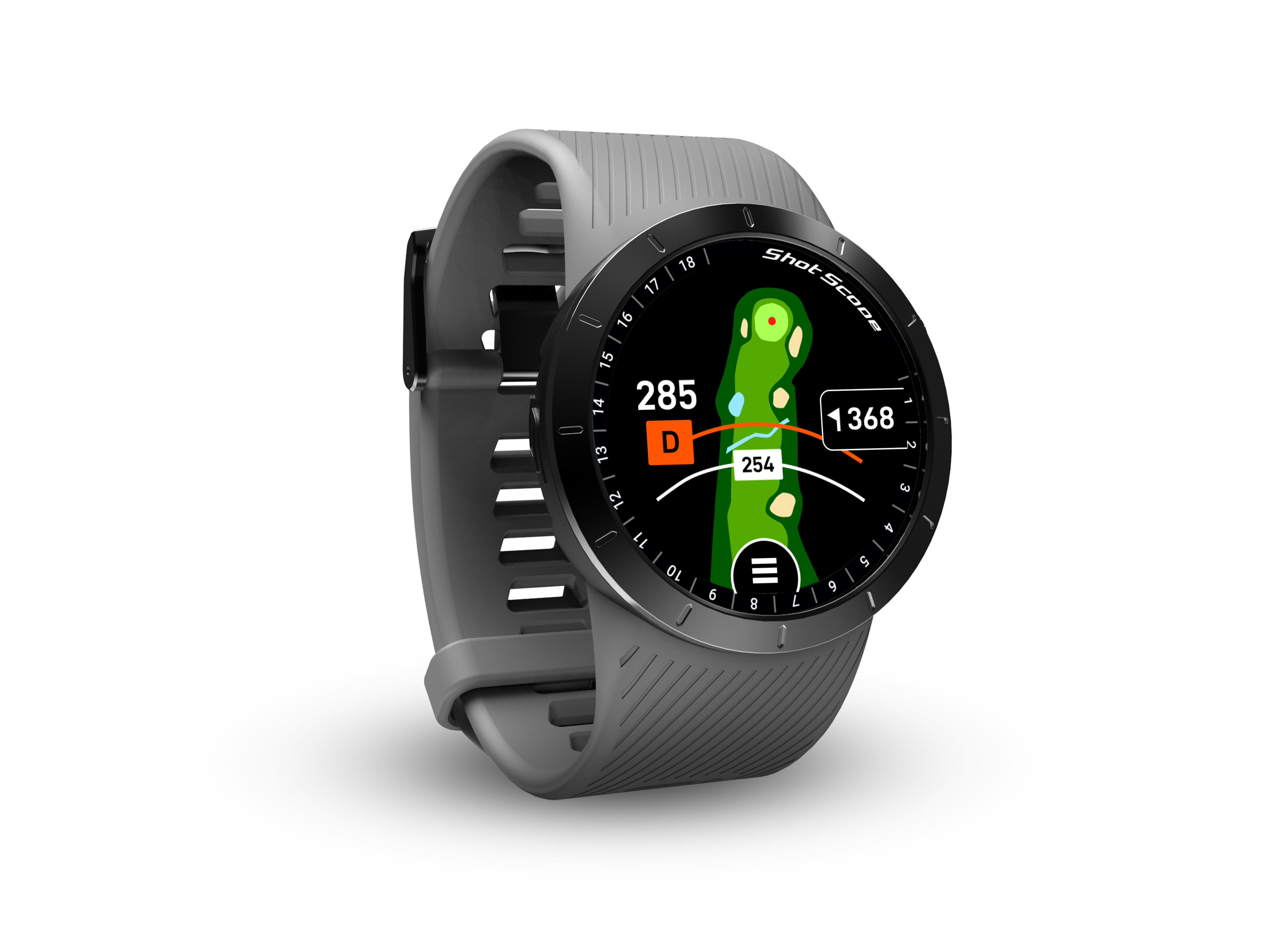 Shot Scope X5 Steel Grey Golf GPS Watch