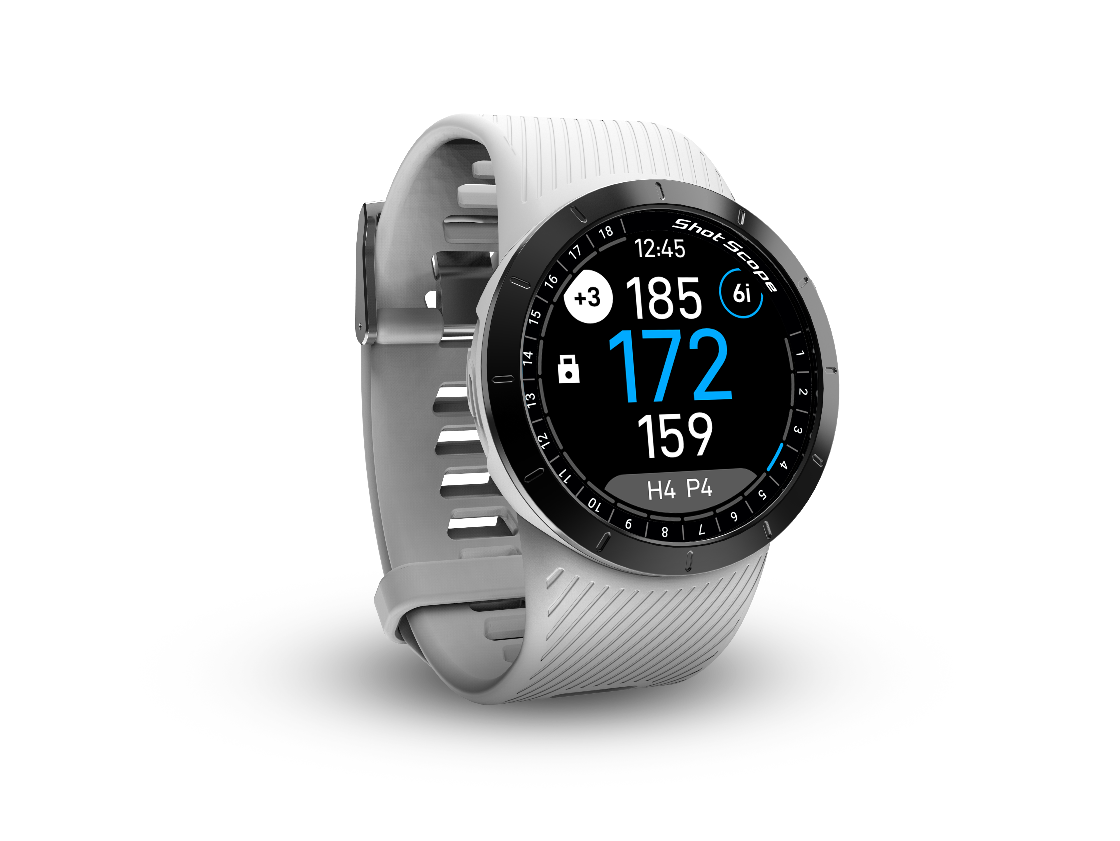 Shot Scope X5 Prestige White Golf GPS Watch