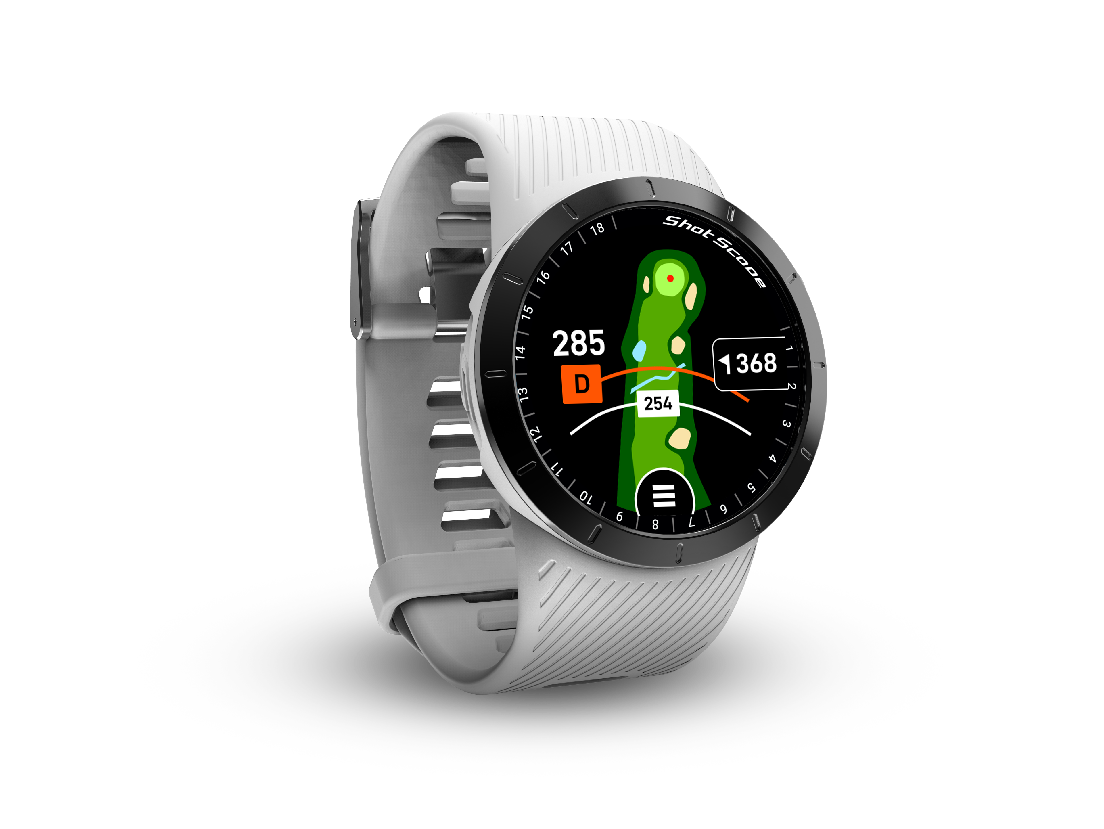 Shot Scope X5 Prestige White Golf GPS Watch