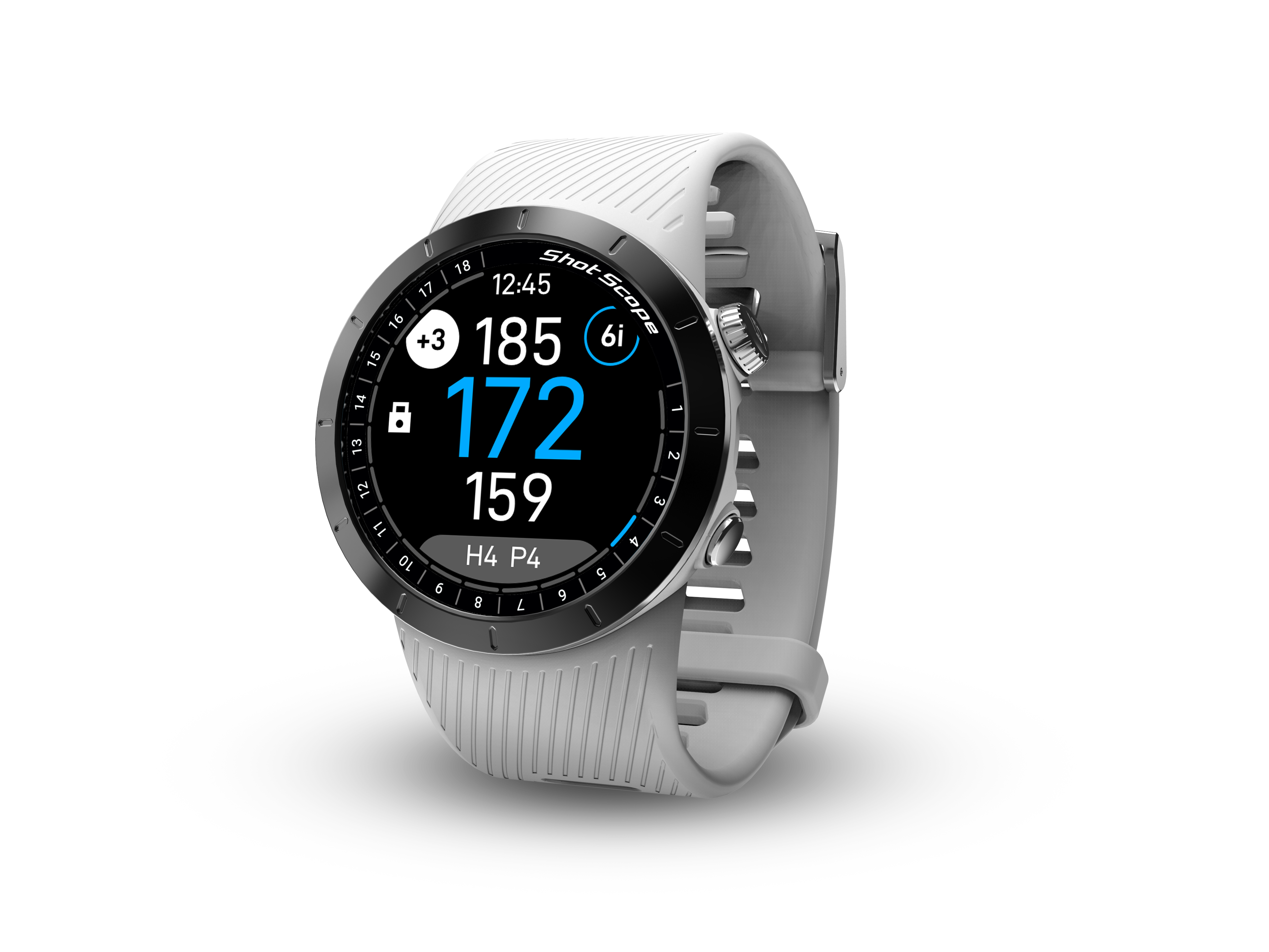 Shot Scope X5 Prestige White Golf GPS Watch