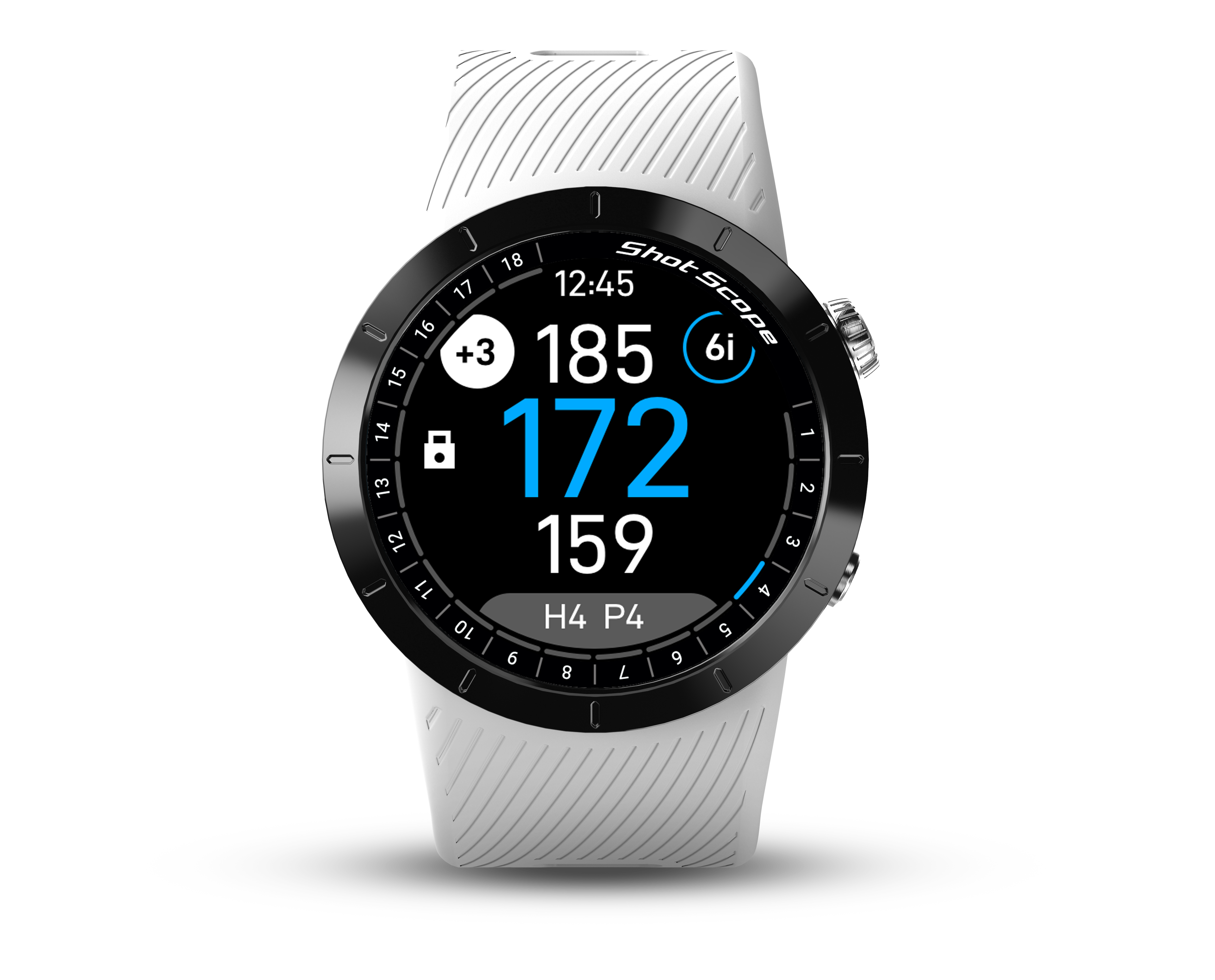 Shot Scope X5 Prestige White Golf GPS Watch