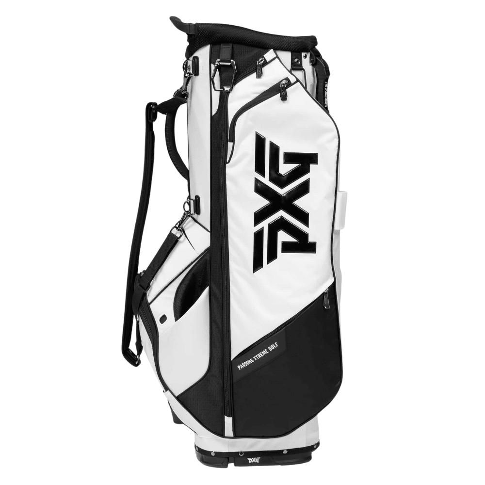 PXG Xtreme Hybrid Stand Bag - White/Black - PXG
