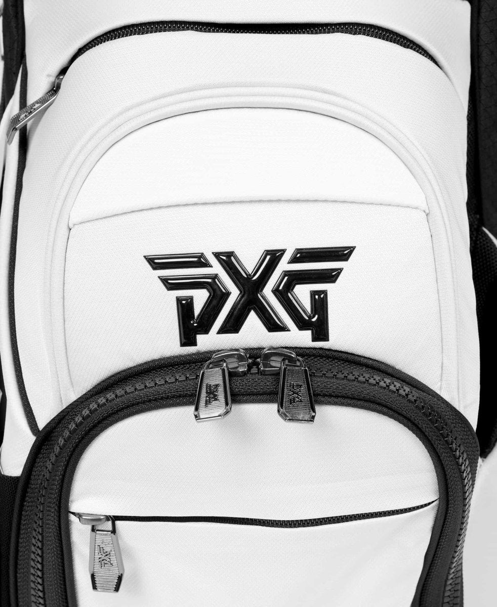 PXG Xtreme Hybrid Stand Bag - White/Black - PXG