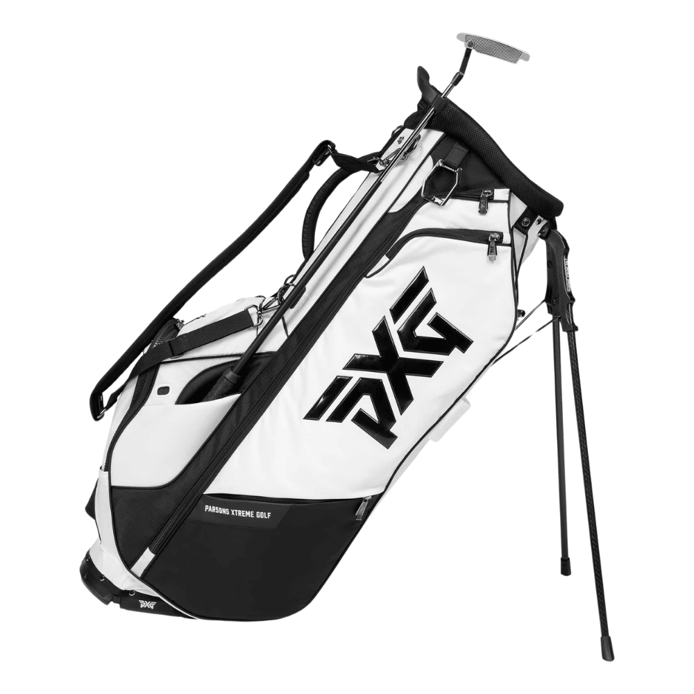PXG Xtreme Hybrid Stand Bag - White/Black - PXG