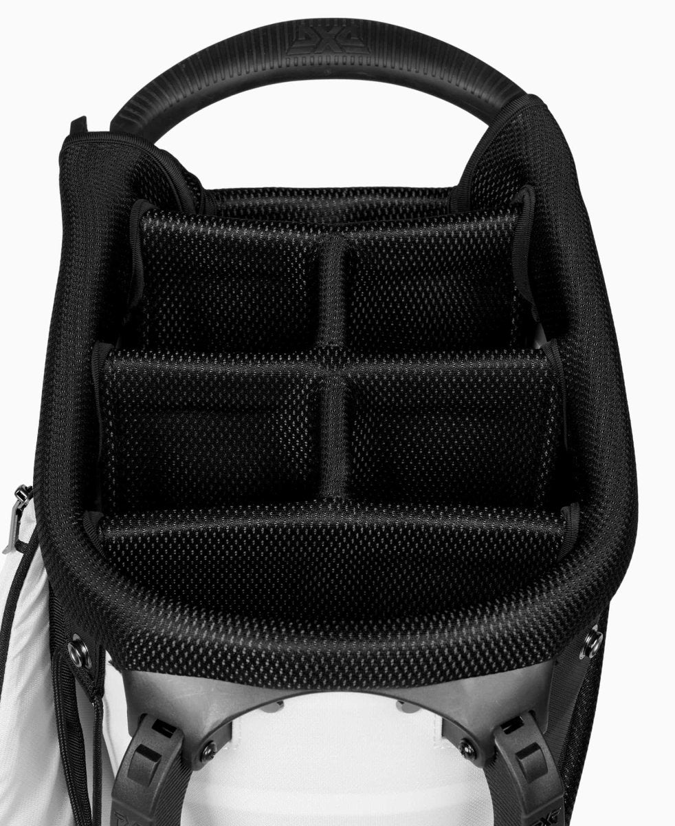 PXG Xtreme Hybrid Stand Bag - White/Black - PXG
