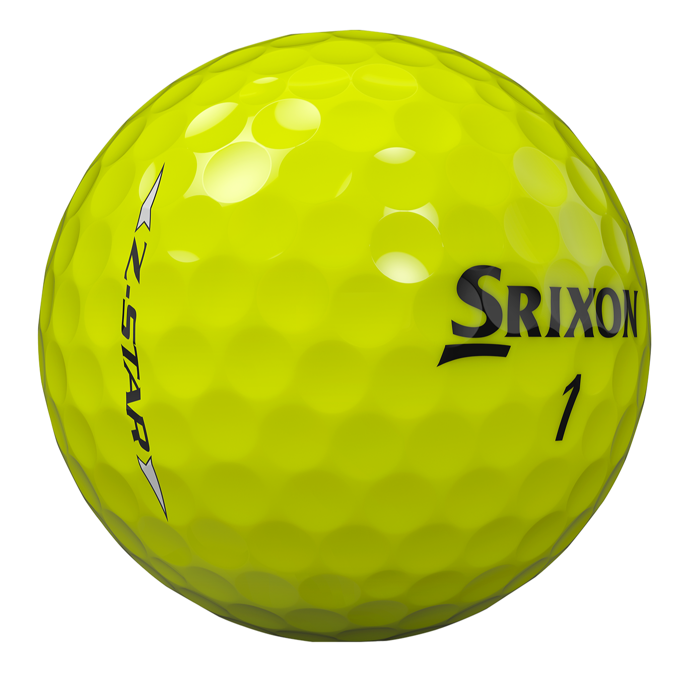Srixon Z-Star 2025 Yellow Golf Balls (3 Ball Sleeve)