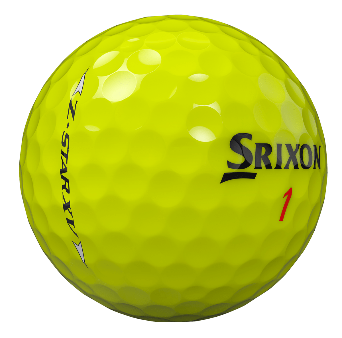 Srixon Z - Star XV 2025 Yellow Golf Balls (3 Ball Sleeve) - Srixon