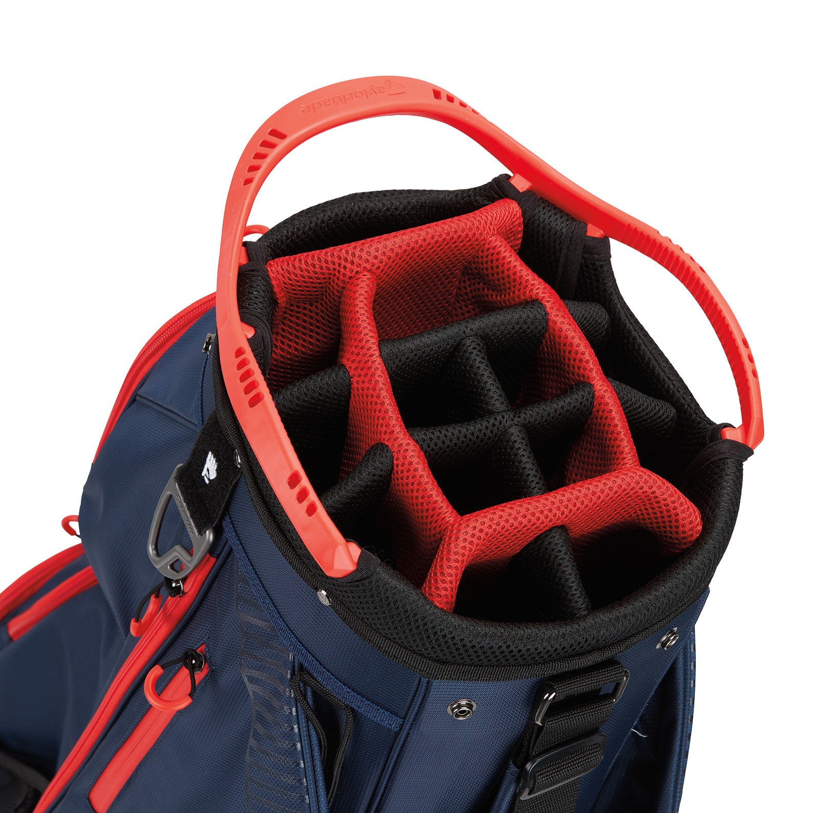 Taylormade Pro Cart Bag - Navy/Red