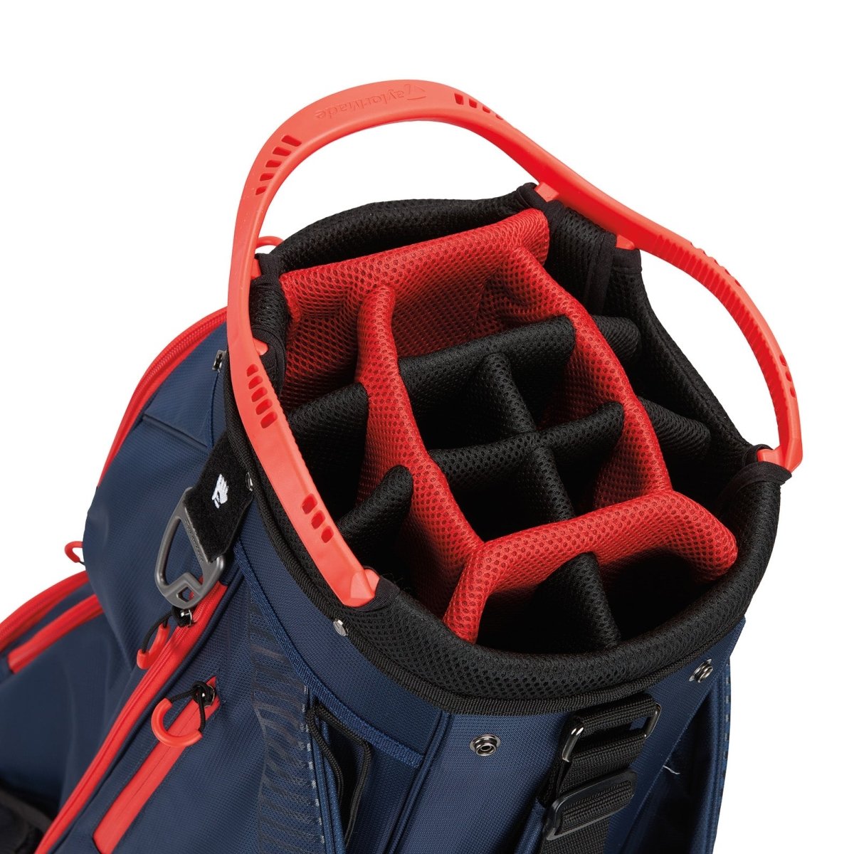 Taylormade Pro Cart Bag - Navy/Red - TaylorMade
