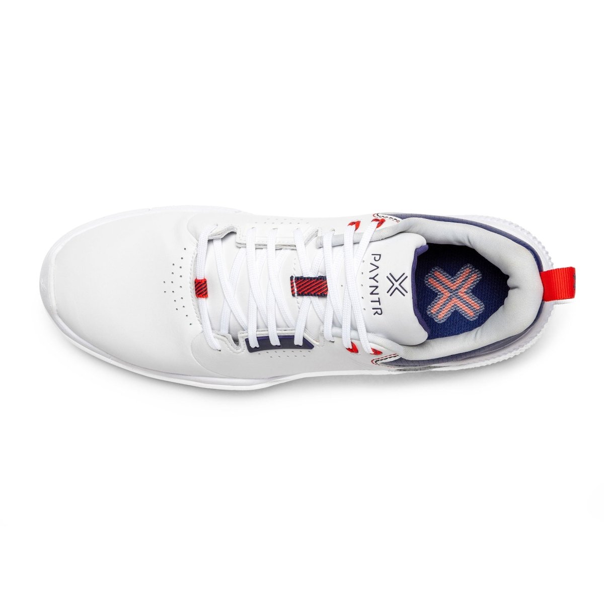 Payntr X 003 F Golf Shoes - White / Navy - Payntr