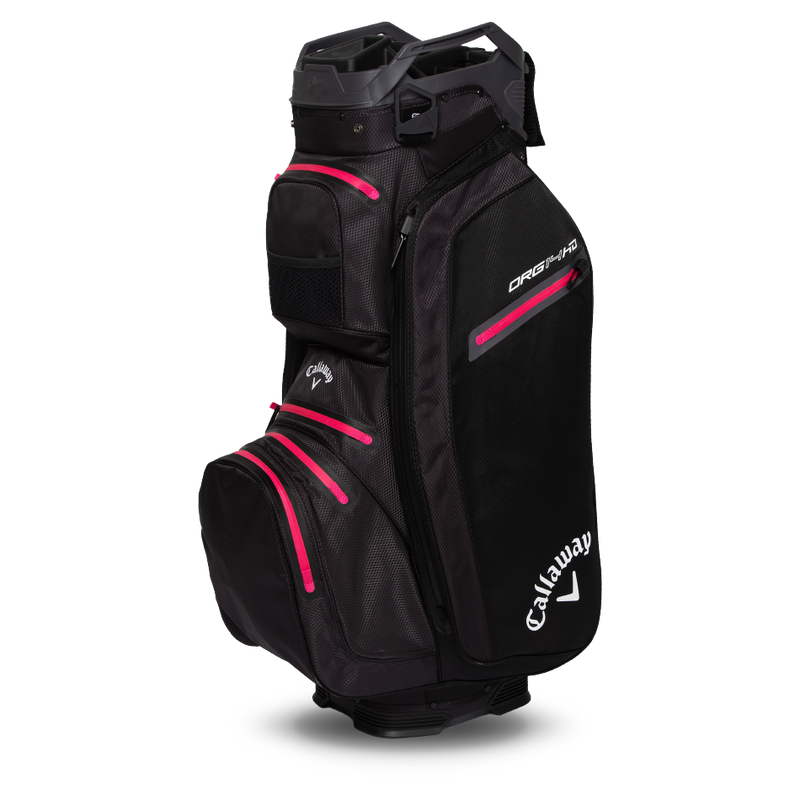 Callaway Org 14 HD Cart Bag 25 - Black/Charcoal/Pink