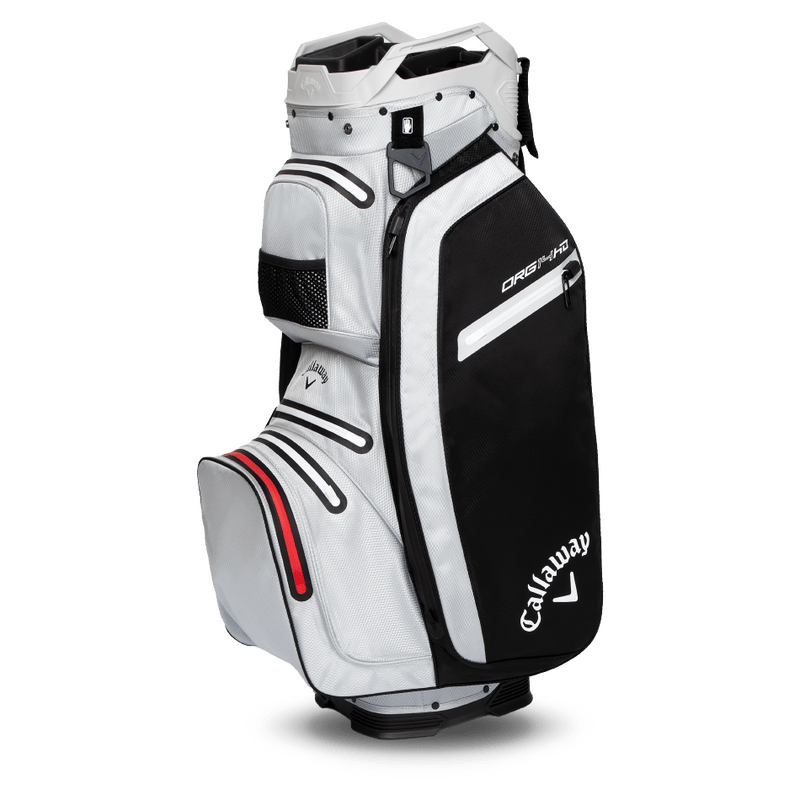 Callaway Org 14 HD Cart Bag 25 - Black/Light Grey/Red - Callaway