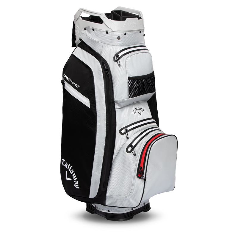Callaway Org 14 HD Cart Bag 25 - Black/Light Grey/Red