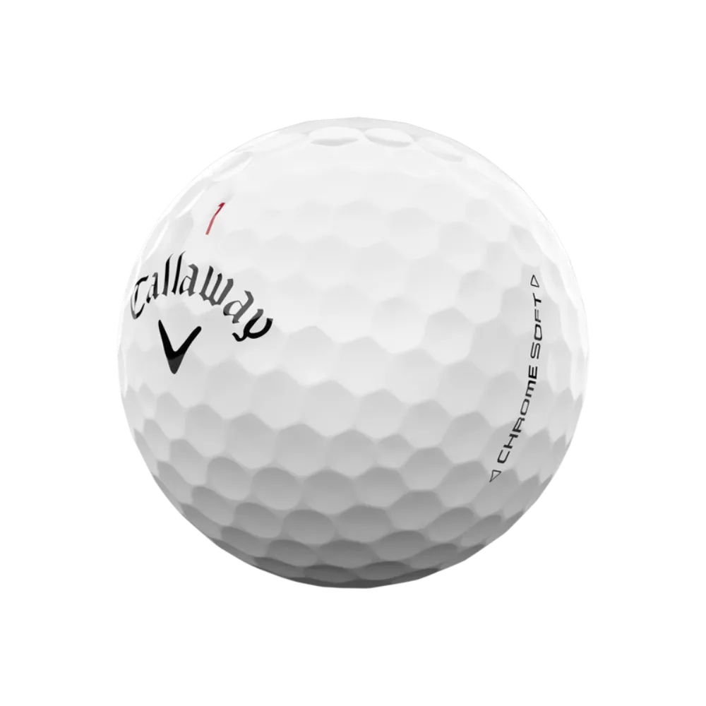 Callaway Chrome Soft Golf Balls (3 Ball Sleeve)