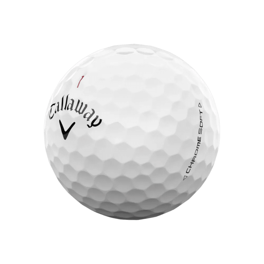 Callaway Chrome Soft Golf Balls (3 Ball Sleeve) - Callaway