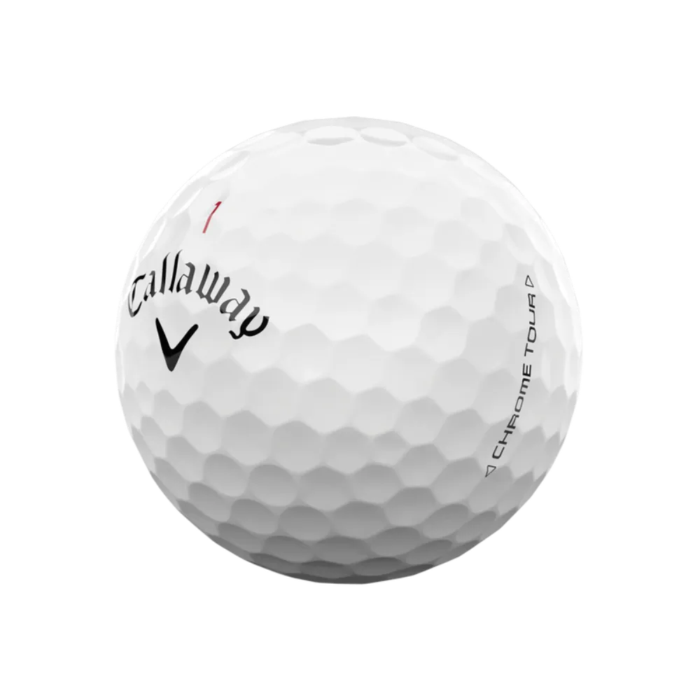 Callaway Chrome Tour Golf Balls (3 Ball Sleeve)