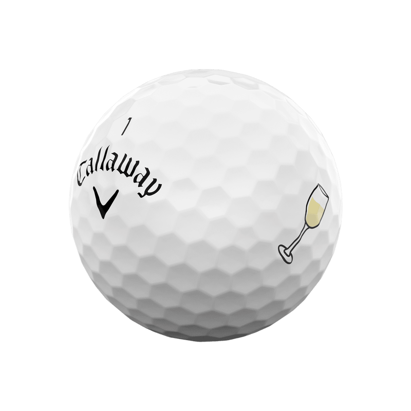 Callaway Supersoft Cheers Golf Balls (3 Ball Sleeve) - Callaway