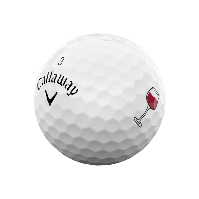 Callaway Supersoft Cheers Golf Balls (3 Ball Sleeve)