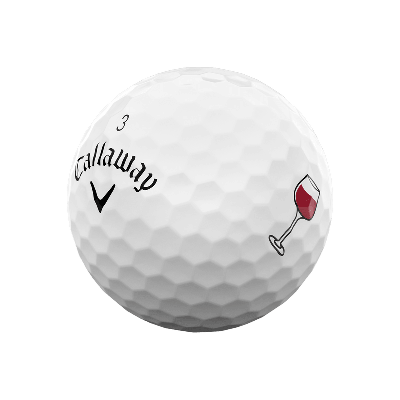 Callaway Supersoft Cheers Golf Balls (3 Ball Sleeve) - Callaway