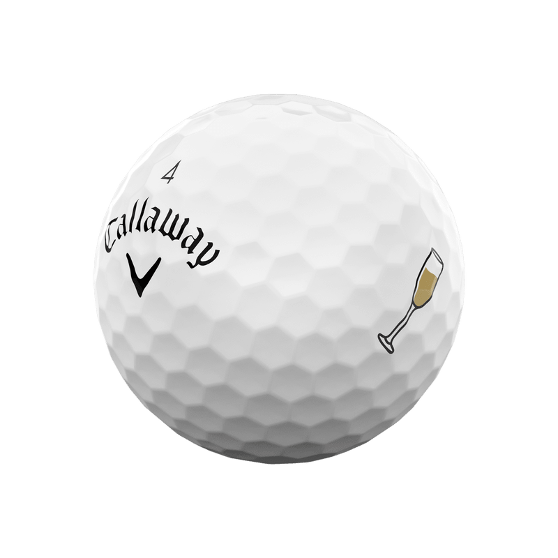 Callaway Supersoft Cheers Golf Balls (3 Ball Sleeve) - Callaway