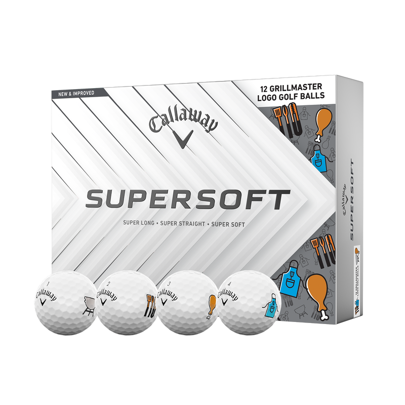 Callaway Supersoft Limited Edition Grillmaster Golf Balls