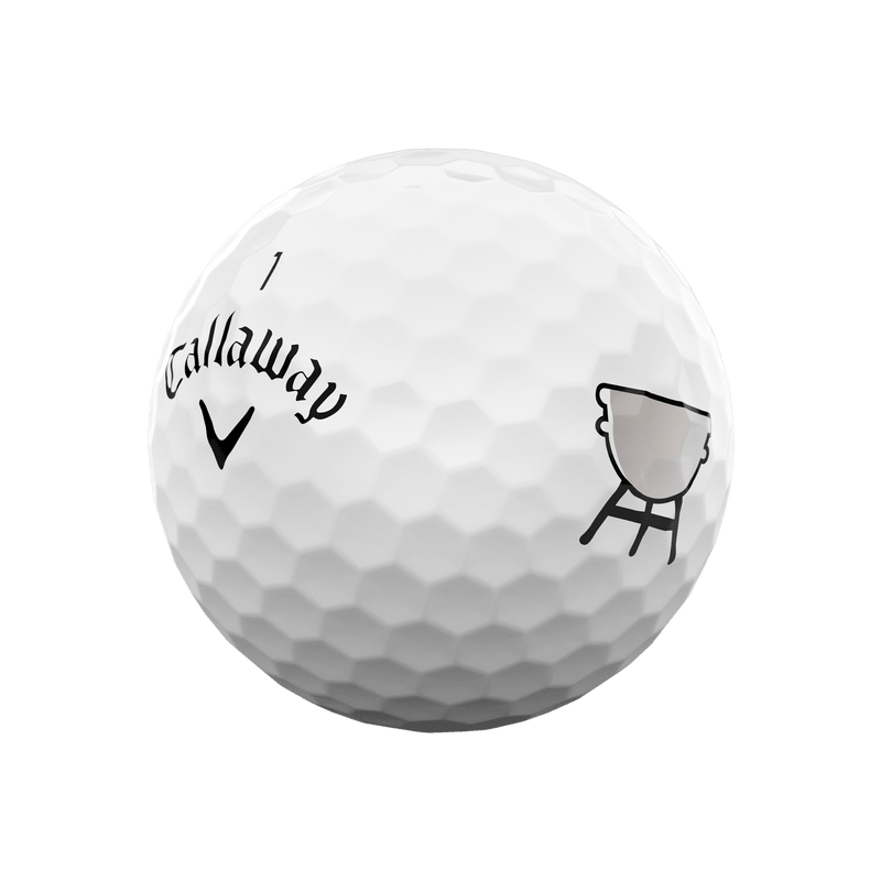 Callaway Supersoft Limited Edition Grillmaster Golf Balls (3 Ball Sleeve) - Callaway