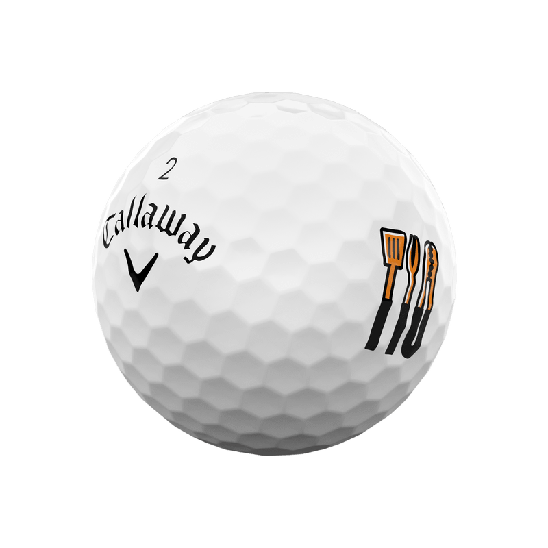 Callaway Supersoft Limited Edition Grillmaster Golf Balls (3 Ball Sleeve) - Callaway