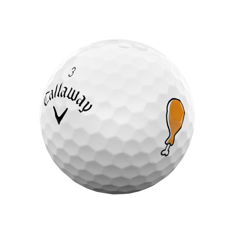 Callaway Supersoft Limited Edition Grillmaster Golf Balls (3 Ball Sleeve) - Callaway