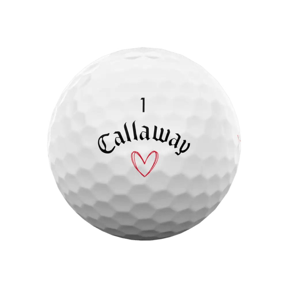 Callaway Supersoft Love Golf Balls (3 Ball Sleeve) - Callaway