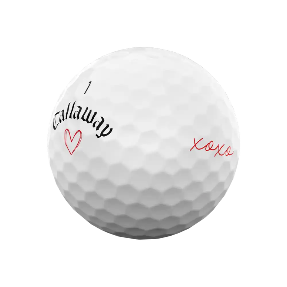 Callaway Supersoft Love Golf Balls (3 Ball Sleeve)
