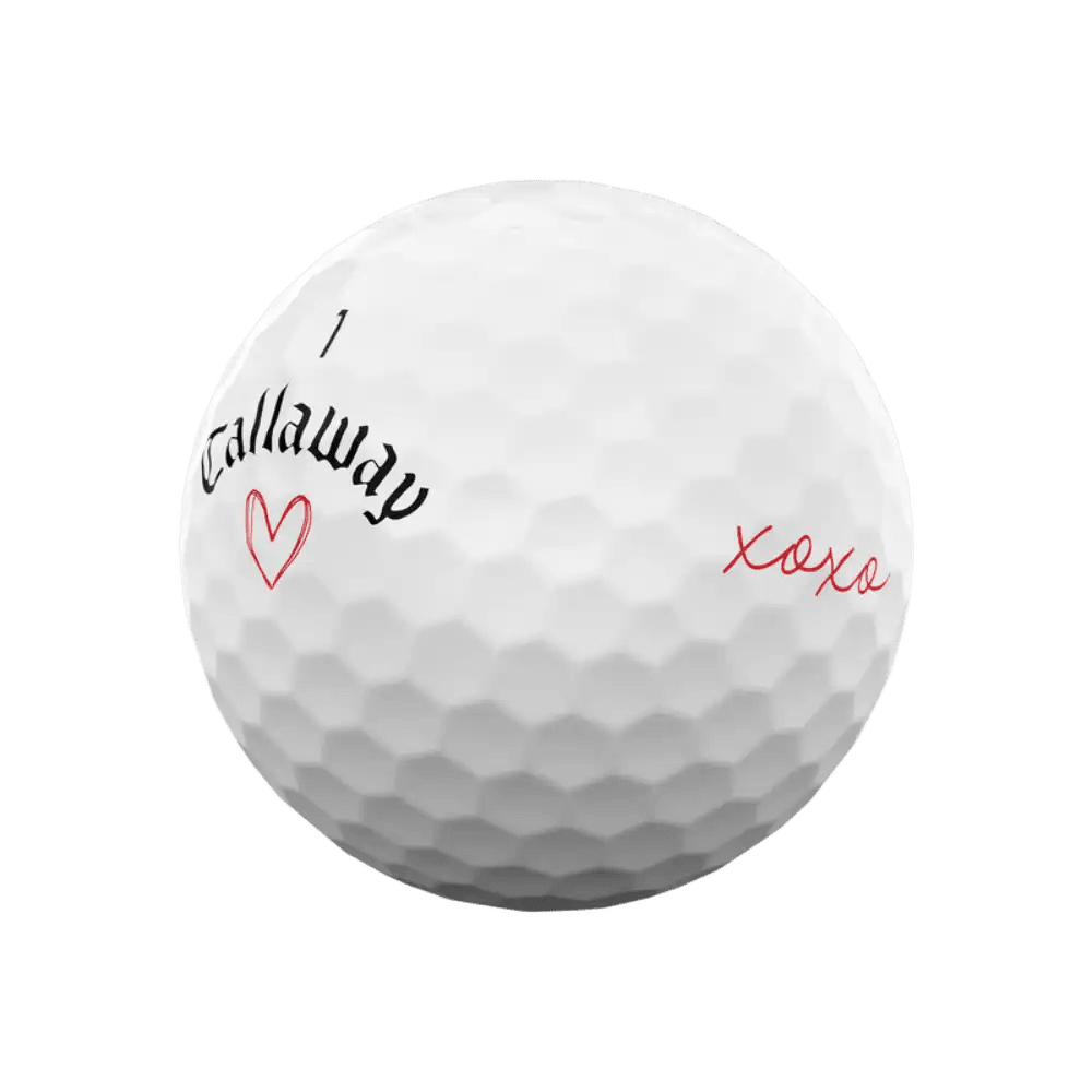 Callaway Supersoft Love Golf Balls (3 Ball Sleeve) - Callaway
