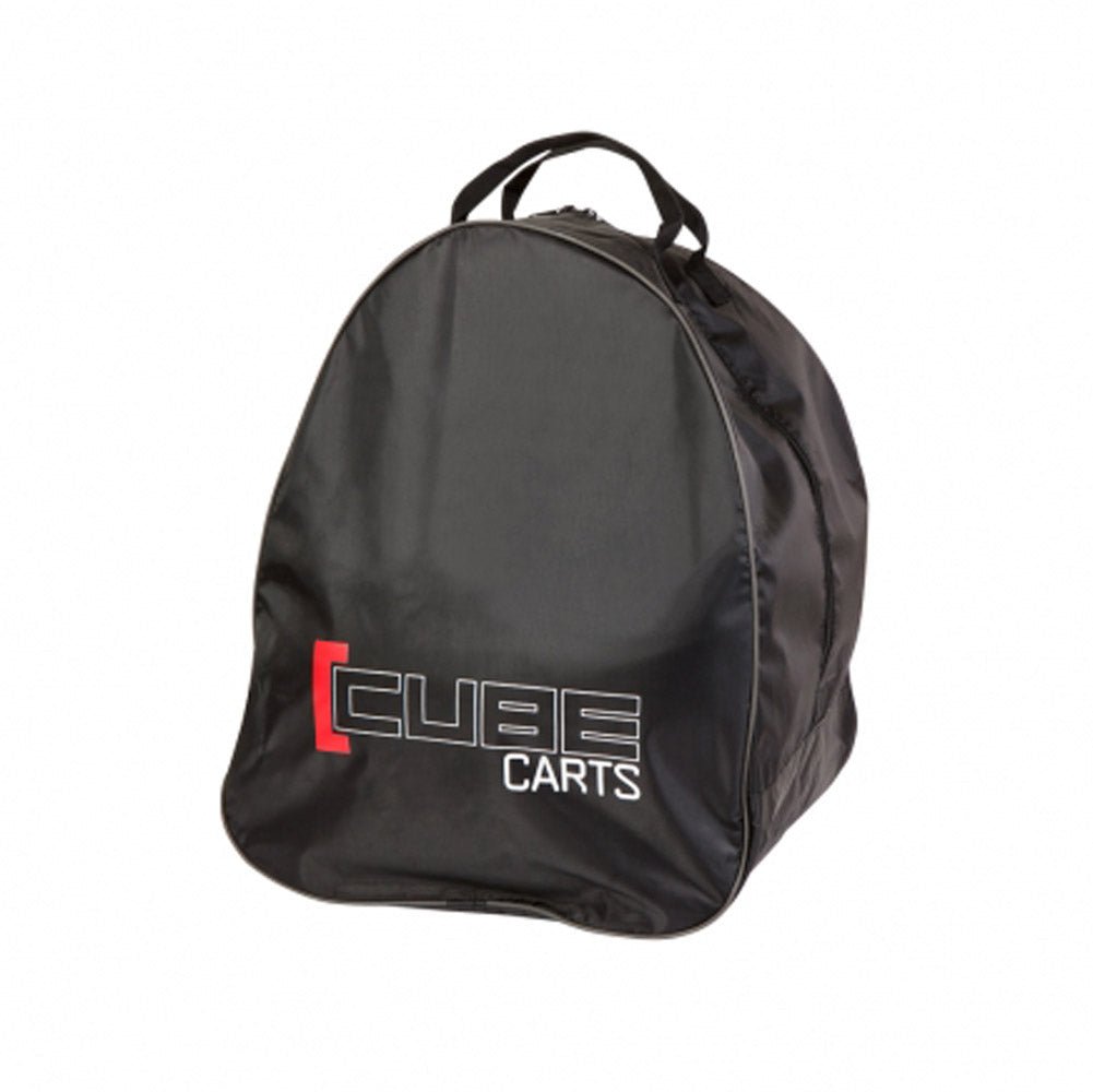 Cube Golf 3.0 Push 3 Wheel Trolley - Lime / Charcoal - Skymax