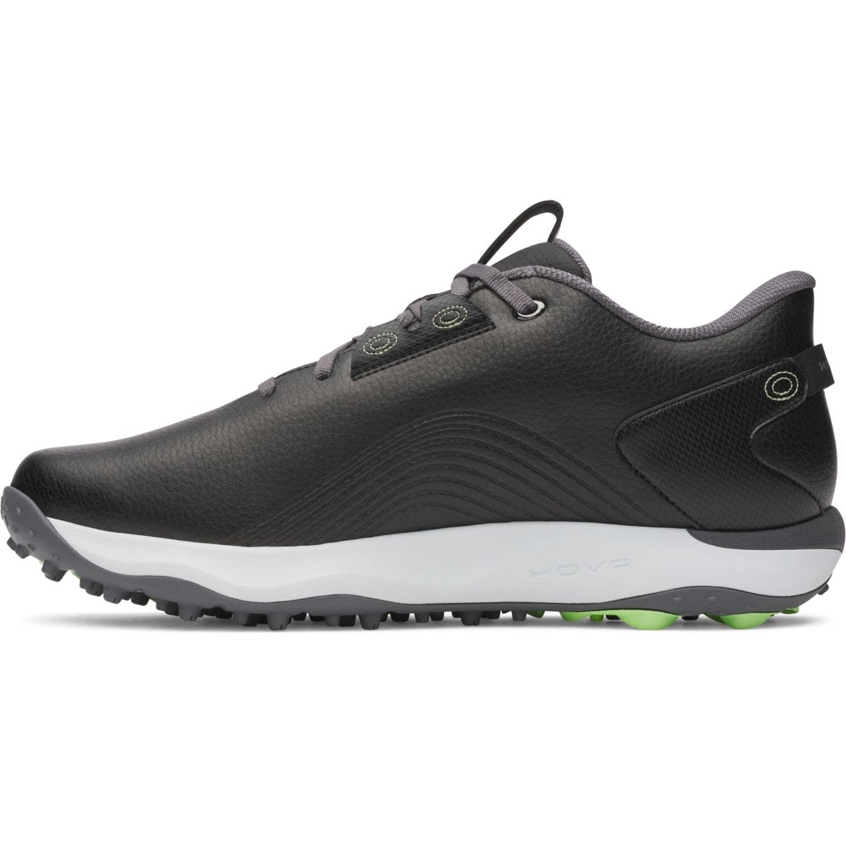 Under Armour Drive Fade 2 Spikeless Golf Shoes - Black / Metallic Gunmetal - Under Armour