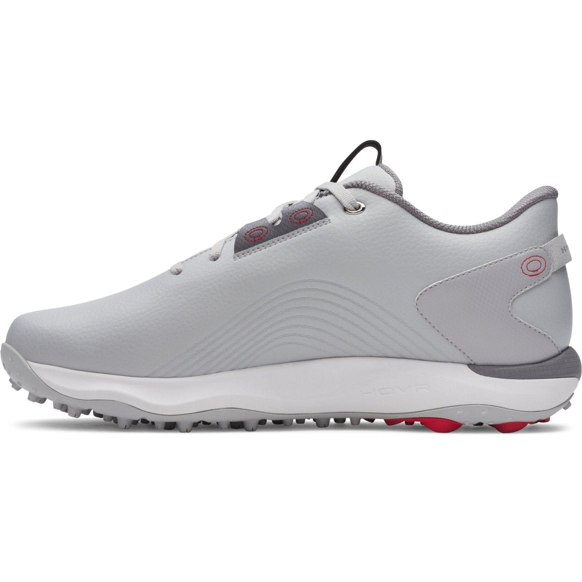 Under Armour Drive Fade 2 Spikeless Golf Shoes - Mod Grey / Metallic Silver - Under Armour