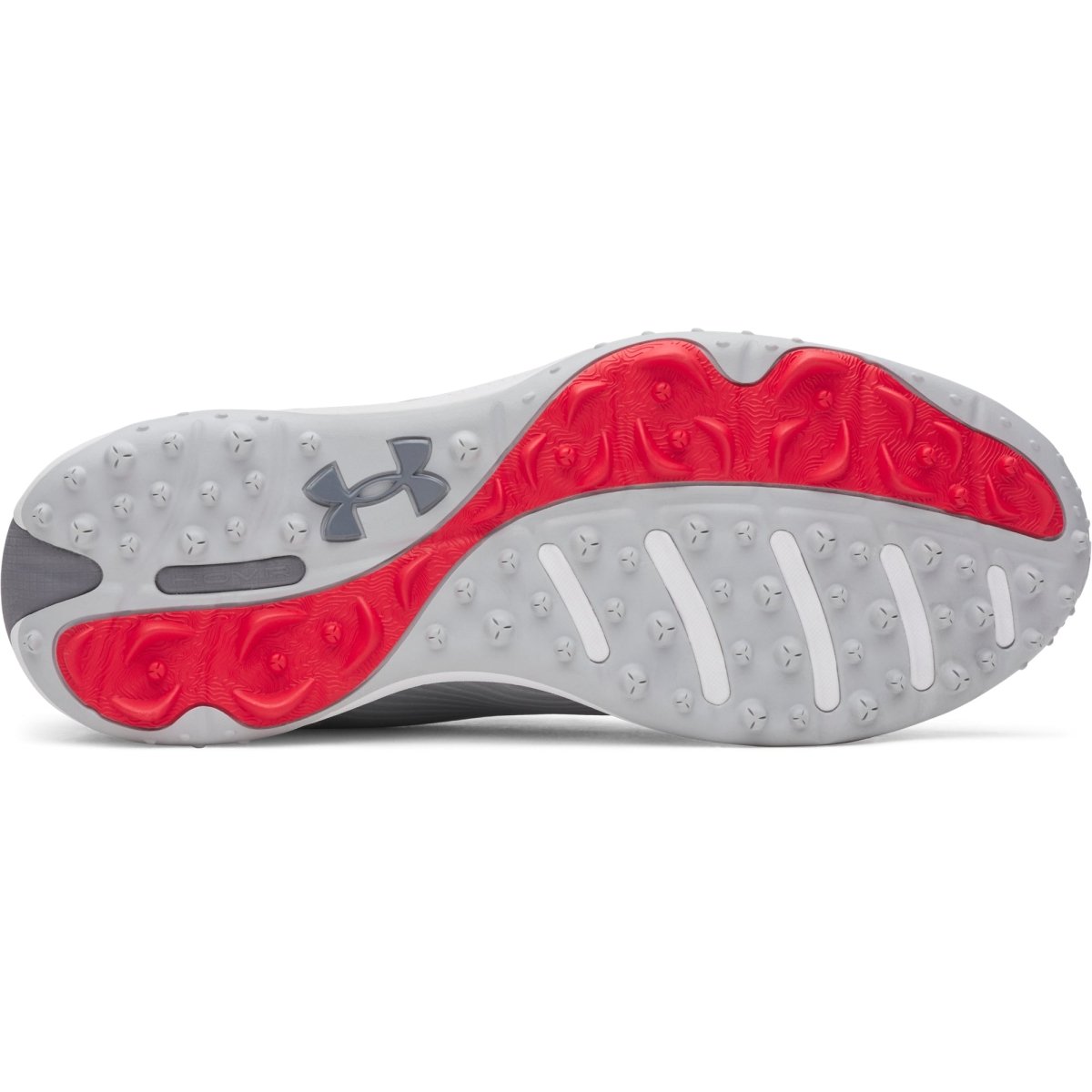 Under Armour Drive Fade 2 Spikeless Golf Shoes - Mod Grey / Metallic Silver - Under Armour