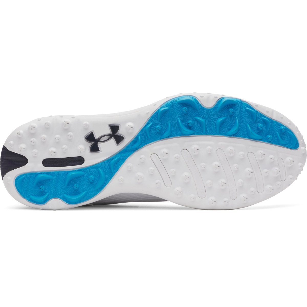 Under Armour Drive Fade 2 Spikeless Golf Shoes - White / Metallic Silver - Under Armour