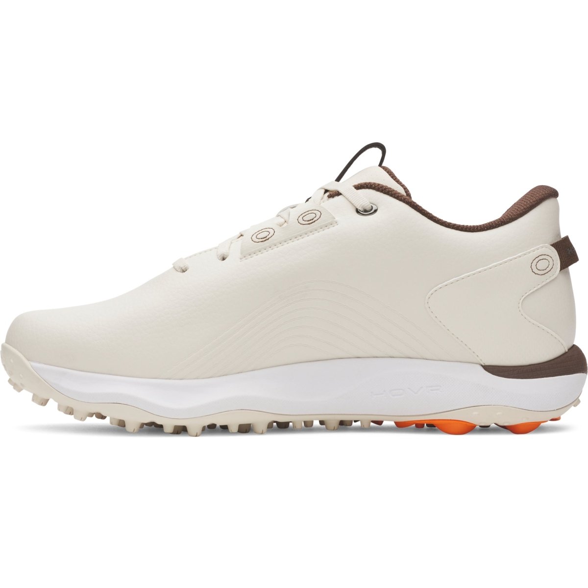 Under Armour Drive Fade 2 Spikeless Golf Shoes - Stone / Metallic Silver - Under Armour
