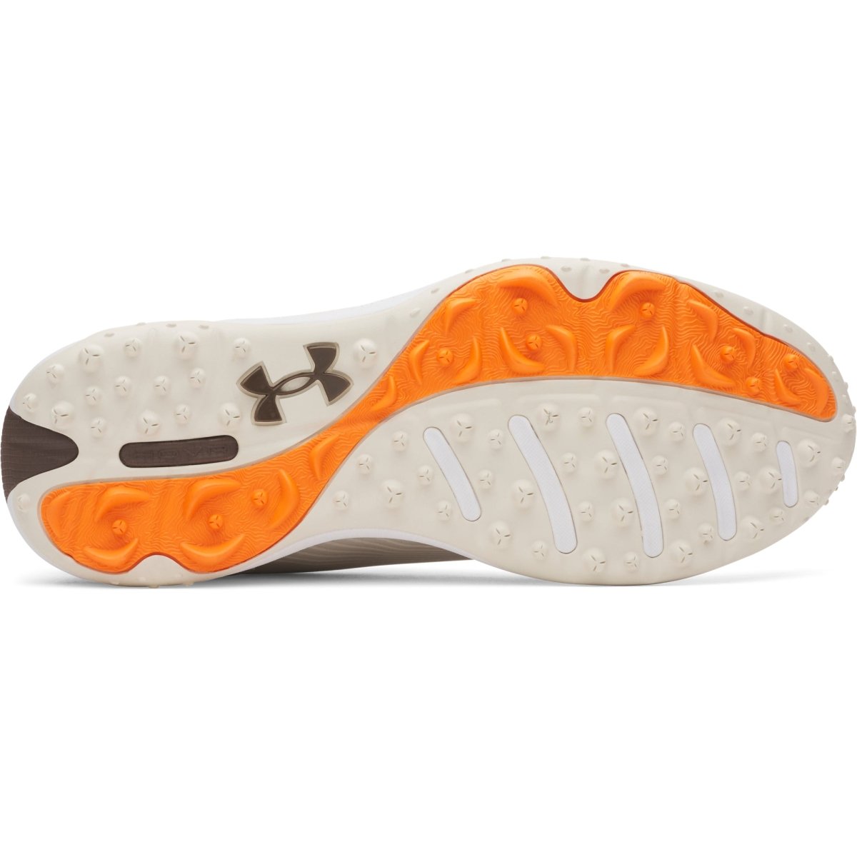 Under Armour Drive Fade 2 Spikeless Golf Shoes - Stone / Metallic Silver - Under Armour